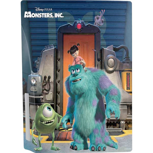 Disney Monsters Inc. Movie Poster PS5 Console Skin